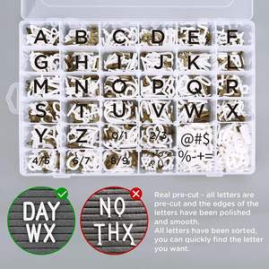 Tableau à lettres <span class=keywords><strong>en</strong></span> feutre <span class=keywords><strong>arc</strong></span>-<span class=keywords><strong>en</strong></span>-<span class=keywords><strong>ciel</strong></span> de 10x10 pouces 725 lettres prédécoupées pour salle de classe bureau fierté décor - Product Image 3