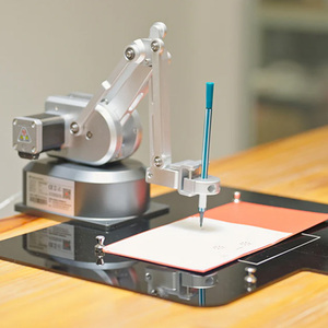 Ai Drawing Tiny <span class=keywords><strong>Robot</strong></span> Arm <span class=keywords><strong>Bras</strong></span> de <span class=keywords><strong>robot</strong></span> collaboratif avec système de vision AI Écriture et éducation de haute précision - Product Image 1