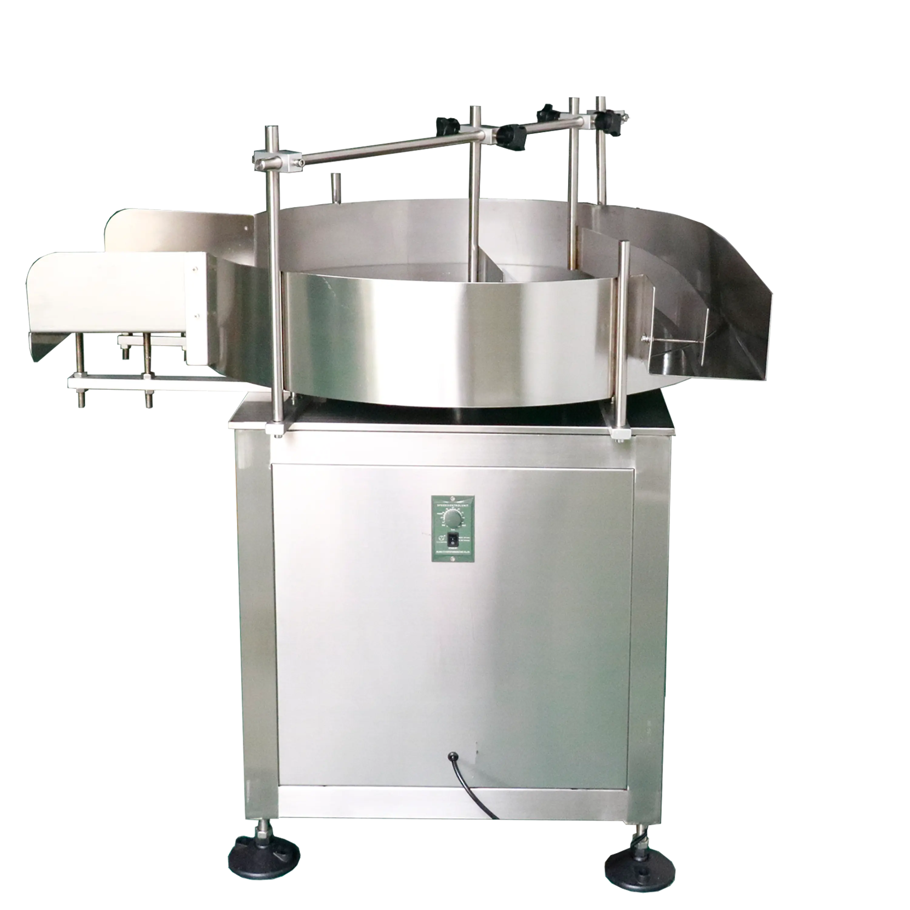Automatische Roterende Draaitafel Flesfeeder Machine Inzameling Draaitafel