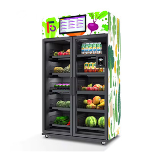 FEISHI Chine Fabricant Fruits Frais Légumes Oeuf Lait Viandes Réfrigérateur Intelligent Détection De Poids Distributeur Automatique - Product Image 3