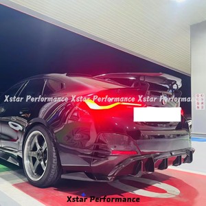 Difusor de labio trasero de fibra de carbono seco estilo rendimiento Xstar para <span class=keywords><strong>Bmw</strong></span> <span class=keywords><strong>I4</strong></span> <span class=keywords><strong>M50</strong></span> <span class=keywords><strong>G26</strong></span> Kit de carrocería - Product Image 4