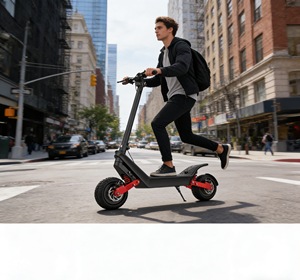 X10 Pro Off-Road <strong>Electric</strong> <strong>Scooter</strong> 11" Wide Tires Aluminum Frame Full Suspension Dual Drive Motor 120kg Load 40km/h Foldable - Product Image 4