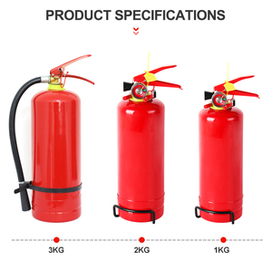 ถังดับเพลิงชนิดผงเคมีแห้งแบบพกพา ABC ได้รับการรับรองมาตรฐาน 3C อุปกรณ์ดับเพลิง ถังดับเพลิง - Product Image 4