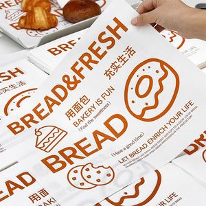 Customizable Disposable Baking <b>Paper</b>, Food-grade Single-sided Coated <b>Paper</b>, Suitable for Sandwich and Bread Packaging - Product Image 5