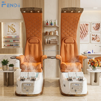 Matériel professionnel pour les ongles, mobilier, fauteuil de pédicure avec dossier inclinable réglable, spa pour les pieds, massage, pour se détendre