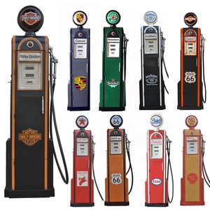 ตู้เก็บของโลหะสไตล์ปั๊มน้ำมันโบราณ ขนาด 1.2/1.5/1.8 เมตร สีแดง ตกแต่งแนวเรโทร รูท <span class=keywords><strong>66</strong></span> สำหรับตกแต่งเฟอร์นิเจอร์วินเทจ - Product Image 5