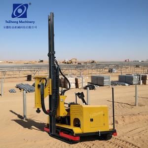 Machine de pose de poteaux solaires de haute précision avec moteur Cummins, certifiée CE, performances stables pour terrains difficiles - Product Image 6