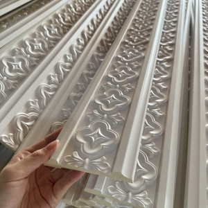 PU khắc cornice đúc chất lượng cao mouldings cho góc trang trí - Product Image 3