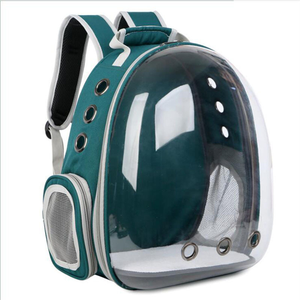 2022 Cat bag outside portable transparent space capsule pet bag breathable Pet Backpack pet carrier bag