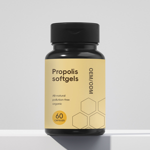Gélules de Propolis Personnalisées OEM, Gelée Royale, <span class=keywords><strong>Pollen</strong></span> <span class=keywords><strong>d</strong></span>'<span class=keywords><strong>Abeille</strong></span>, Vitamine E, Produit Apicole Naturel, Riche en Protéines, Soutien Immunitaire pour Adultes - Product Image 2