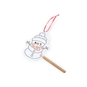 Custom Design Coloring Wooden Pencil Set Kids Whole Sales Promotional <b>Pens</b> for Christmas Tree Decoration - Product Image 3