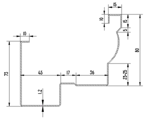 Automatische Blumenrahmen-Rollformmaschine Hochgeschwindigkeits-Kaltbiegeanlage für Leichtbau-Stahlprofile - Product Image 6