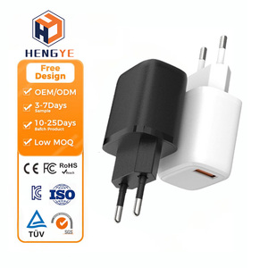 Chúng Tôi EU Anh Cắm 18W Duy Nhất Cổng <span class=keywords><strong>USB</strong></span> Một Sạc Nhanh Qc3.0 Nhanh Chóng Sạc Đen Trắng Tường <span class=keywords><strong>Adapter</strong></span> Sạc - Product Image 1