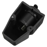 Adaptateur de prise allume-cigare pour moto, voiture, marine, étanche 12V 24V, séparateur de puissance, prise à un trou, type panneau de tente