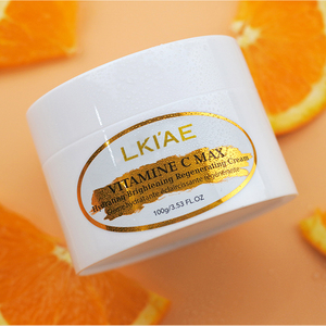 Crème de soin de la peau à la vitamine C, au collagène et à l'huile de rose, hydratante, éclaircissante, régénérante, enrichie, best-seller, anti-âge - Product Image 4