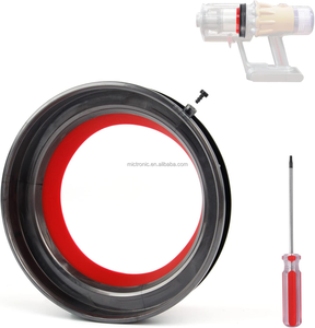 Anneau d'étanchéité de poubelle pour Dysons V12 Detect <span class=keywords><strong>Slim</strong></span> V10 <span class=keywords><strong>Slim</strong></span> <span class=keywords><strong>Digital</strong></span> <span class=keywords><strong>Slim</strong></span> Aspirateur Seau à poussière Dirt Cup Ring Bin Part - Product Image 1