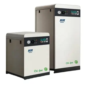 Compressore d'aria Scroll Oil-Free 3.7kw 410L/Min 8bar senza olio per riempitrice di polvere