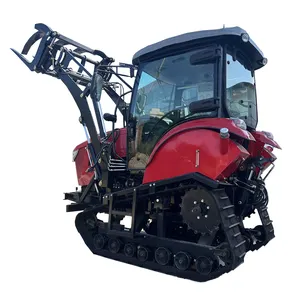 Двигатель в евро/EPA, 120 л.с., низкая цена, сельскохозяйственные резиновые гусеницы для мини-трактора