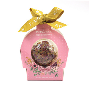 100% bain naturel fizzies OEM vente en gros personnalisé bain moussant coffrets-cadeaux apaisant les muscles endoloris style coupé 3 ans durée de conservation - Product Image 1