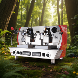 เครื่องชงกาแฟกึ่งอัตโนมัติ Ga Altea Retro สแตนเลสสตีล สำหรับใช้งานเชิงพาณิชย์ - Product Image 1