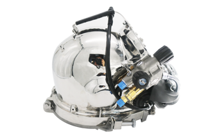 Casque de plongée sous-marine en acier inoxydable 316L certifié CE, résistant à la rouille, à la corrosion et aux chocs, profondeur maximale 350m, usage commercial - Product Image 4