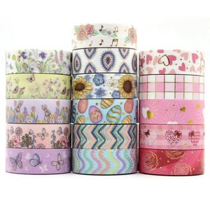 NO MOQ Washi <b>Tape</b> Custom Printing Love Rose Easter Eggs CMYK Colourful <b>Tape</b> Washi <b>Tapes</b> Office Supplies - Product Image 2