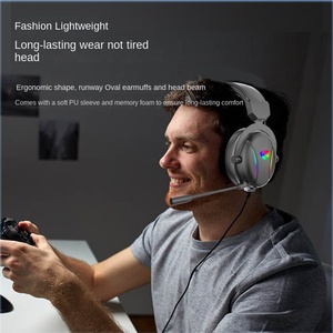 Micrófono para Computadora Portátil/de Escritorio Pan Sen PSH-500 para Videojuegos y Cibercafés, con Cancelación Activa de Ruido (ANC) - Product Image 3