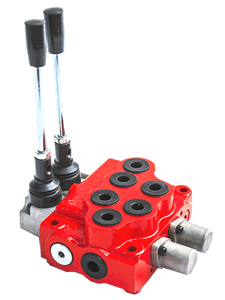 Flusso di 80 Litri Monoblocco due bobine valvola di controllo idraulico - Product Image 3