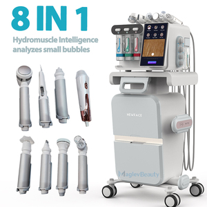 Máquina de Hidrodermoabrasión con Oxígeno a Precio de Fábrica, Limpieza Facial con Agua H2O2, Oxígeno, 8 en 1, Máquina de Microburbujas de Hidrógeno - Product Image 3