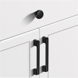 Customized <strong>Black</strong> Gold Cabinet <strong>Doors</strong> Drawer Handles Modern Zinc Alloy Bedroom Wardrobe <strong>Door</strong> Pulls Kitchen Exterior Outdoor - Product Image 5