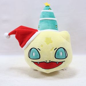 Noël nouveau jouet en peluche mignon transfrontalier Super doux bonhomme de neige arbre Axolotl oreiller ours dans le chapeau de jouet tout nouveau pour la saison des vacances - Product Image 3