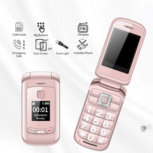 Versión Más Reciente G660 2026, Nuevo Teléfono Móvil con Tapa, Pantalla de 2.4 Pulgadas, para <span class=keywords><strong>Personas</strong></span> <span class=keywords><strong>Mayores</strong></span>, Teléfono Celular GSM - Product Image 1