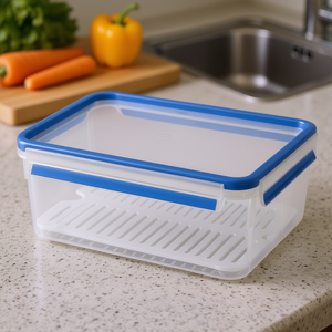 Emsa Clip & Close 3.7l Food <b>Storage</b> <b>Container</b> With Drip Tray - Product Image 3