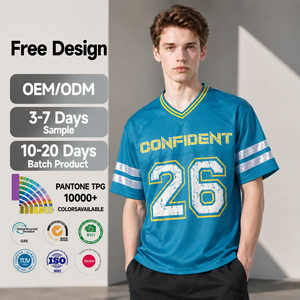 T-shirt en jersey à manches courtes pour homme <span class=keywords><strong>EtaI</strong></span>, imprimé lettres vintage, maille respirante de haute qualité, coupe ample, tendance, marque - Product Image 2