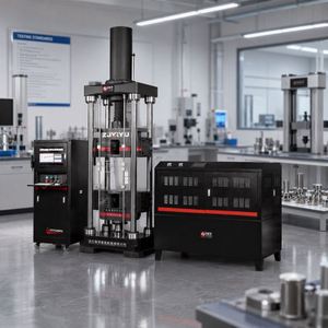 Macchina Universale di Alta Precisione per <span class=keywords><strong>Test</strong></span> sui Materiali, per Analisi delle Proprietà di Compressione e Trazione - Product Image 1