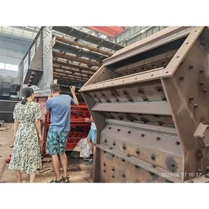 Junho suggest china mini máquina trituradora de impacto de pedra móvel para venda