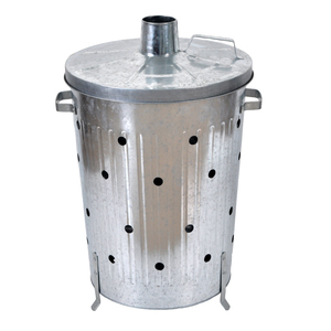 Sejr 90L/75L thép mạ kẽm vườn chất thải incinerator cho rác - Product Image 1