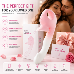 Vibrador con Control por Aplicación, Estimulador <span class=keywords><strong>de</strong></span> Clítoris, Juguete Sexual para Mujeres, Estimulación del Punto G, 12 Modos, Silicona - Product Image 1