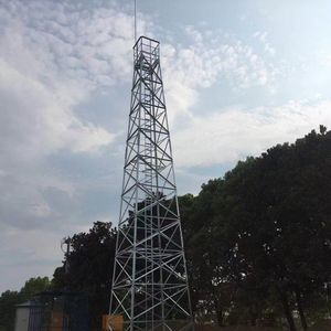 Горячая оцинкованная, 30 м, 40 м, 50 м, высота, Решетчатая конструкция, угловая стальная башня для телекоммуникаций 5 г - Product Image 1