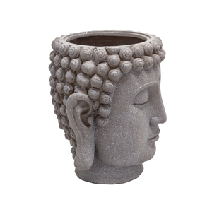 Maceta con Cabeza de Buda, Maceta Decorativa de Resina para Interiores y Exteriores - Product Image 6