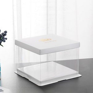 OEM Custom Logo Printed Paper Cake <b>Boxes</b> for Cupcake Swiss Roll and Bakery Packaging - Product Image 5