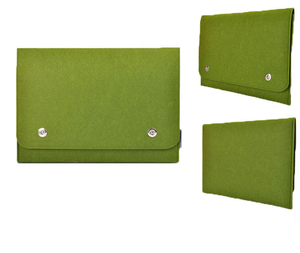 12 Inch Modern Rectangle Polyester Felt Sleeve Pouch Multifunctional Document <b>Bag</b> Funda for Laptop <b>Storage</b> - Product Image 1
