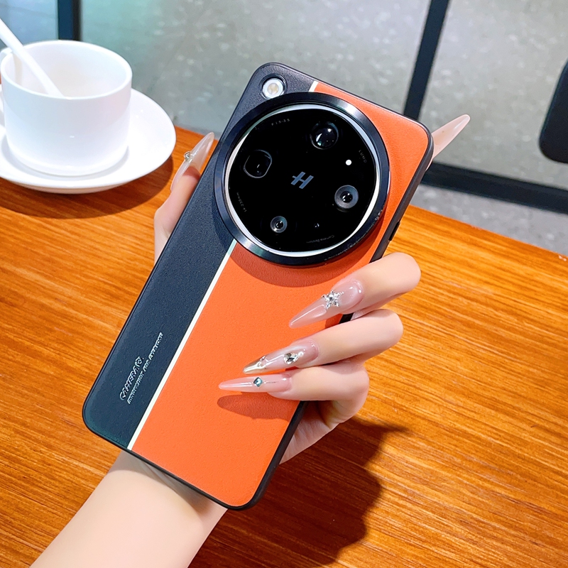 Naranja y negro