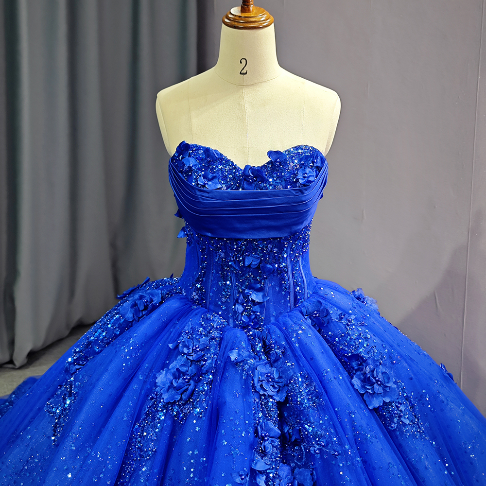 Evening Dress Royal Blue Dress For Christmas Party Elegant Royal