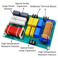 Répartiteur de fréquence passif 800W pour haut-parleurs 6 et 18 pouces, réseau de crossover 2 voies Hifi Audio RCEDA PA280