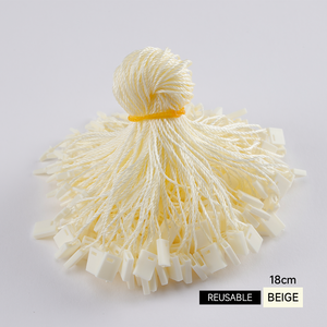 팩당 공장 직접 1000 개 18cm 블랙 잠금 총알 의류 슬링 패치 교수형 로프 프리미엄 의류 라벨 유형 - Product Image 4