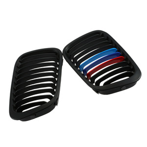 Nouvelle calandre noire mate style M pour E46, prise d'air de pare-chocs pour Série 3 1998-2001, amélioration en plastique ABS - Product Image 2