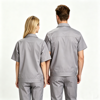 Ensemble de vêtements de travail en coton d'été, fin, respirant, à séchage rapide, absorbant la transpiration, uniforme de travail avec bandes réfléchissantes, personnalisé, unisexe, pour la construction