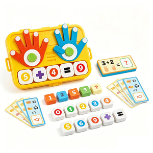 Jouets éducatifs MILI pour l'apprentissage des mathématiques, comptage sur les doigts, pour les enfants de 5 à 7 ans, jeux d'enseignement numérique pour la petite enfance - Product Image 1
