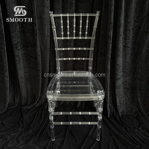 Sedia Trasparente Impilabile SMOOTH, Best Seller, Sedia Chiavari Smontabile in Acrilico per Matrimoni, Hotel, Banchetti ed Eventi - Product Image 2